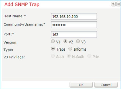 Snmp-server traps config