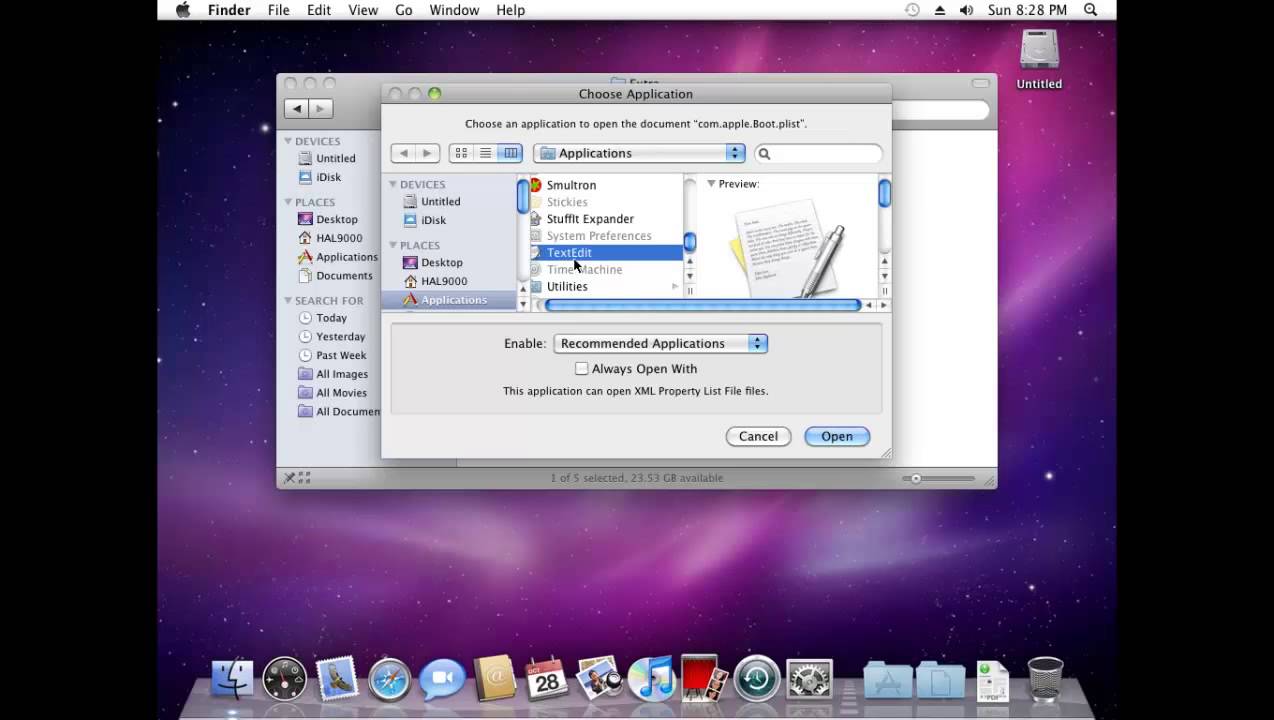 Solution for os x apfs update to hfs formatted hdd player