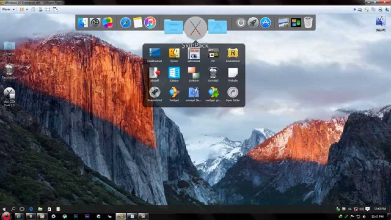 Mac Os X Theme For Windows 10